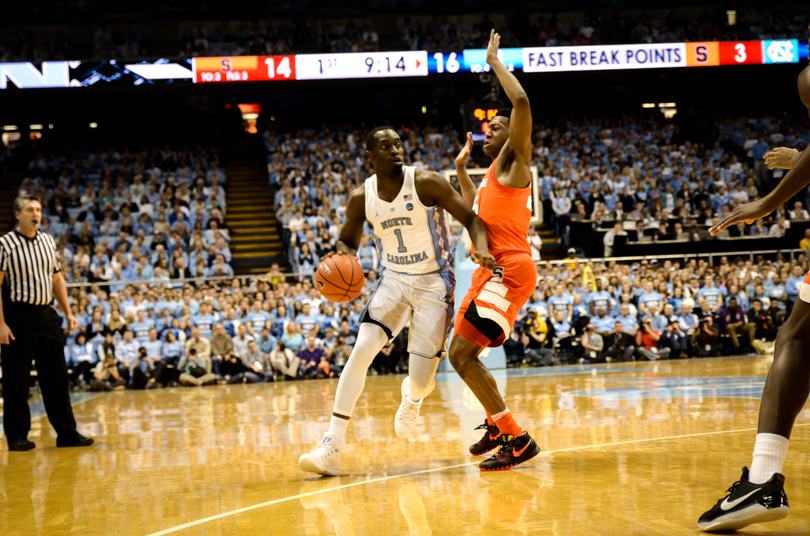 Gallery: Syracuse men’s basketball falls at No. 9 North Carolina, 85-68
