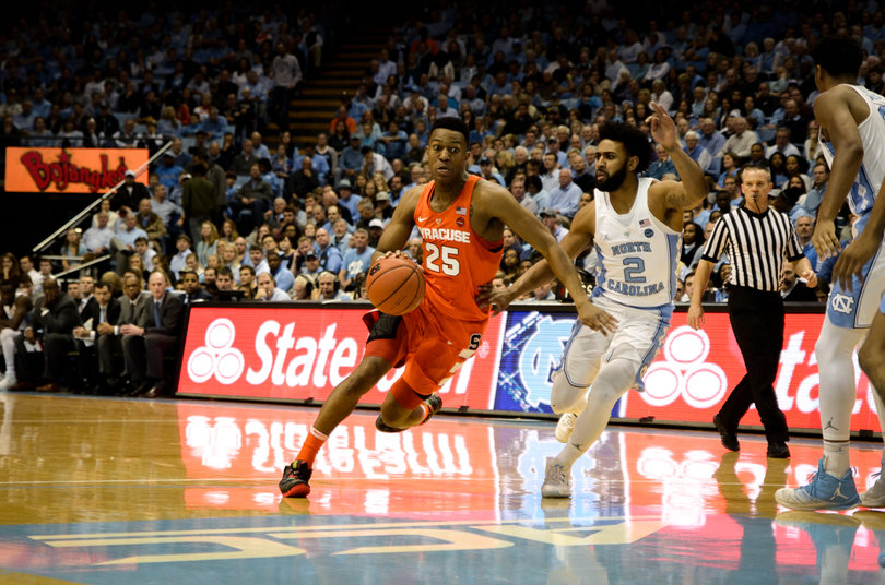 Freshman guard Tyus Battle shot only 1-for-5 from deep, but scored 13 points. 