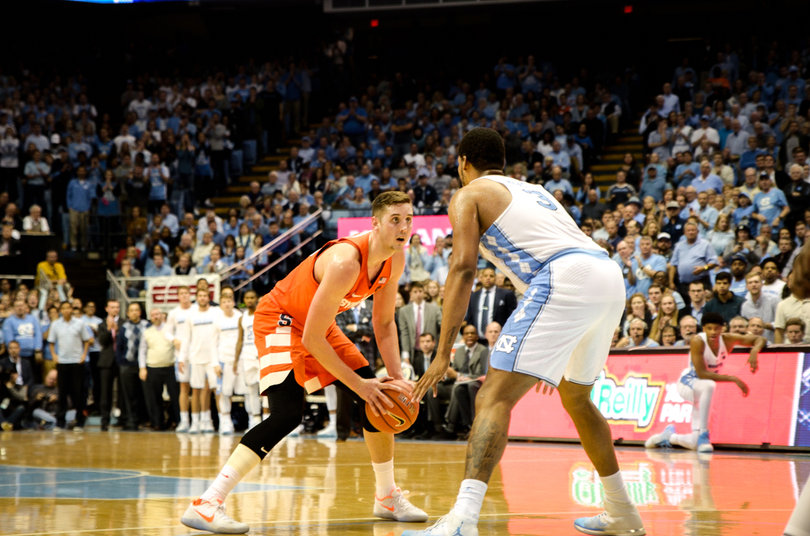 Andrew White and Lydon combined for 30 second-half points, 79 percent of SU’s 38 points in the half.