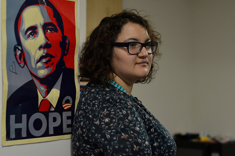 Nedda Sarshar grew up with parents who appreciated activist culture and were outspoken themselves.