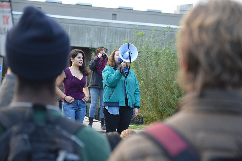 Katie Oran believes the wave of protests that have followed this election cycle are important for student activism.