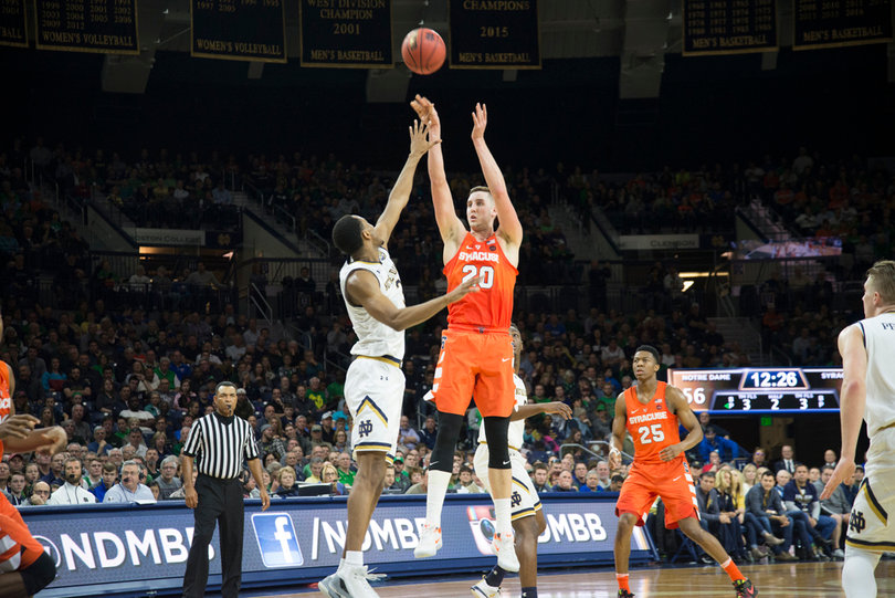 Tyler Lydon continued his stellar season, picking up 24 points and 10 rebounds. 