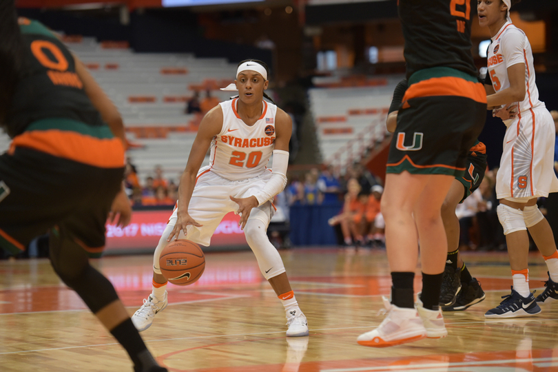 Gallery: Syracuse women’s basketball rolls over No. 14 Miami, 81-48