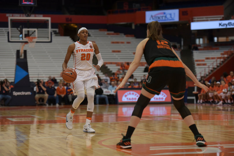 At times, Sykes ran the point in Peterson's place. 