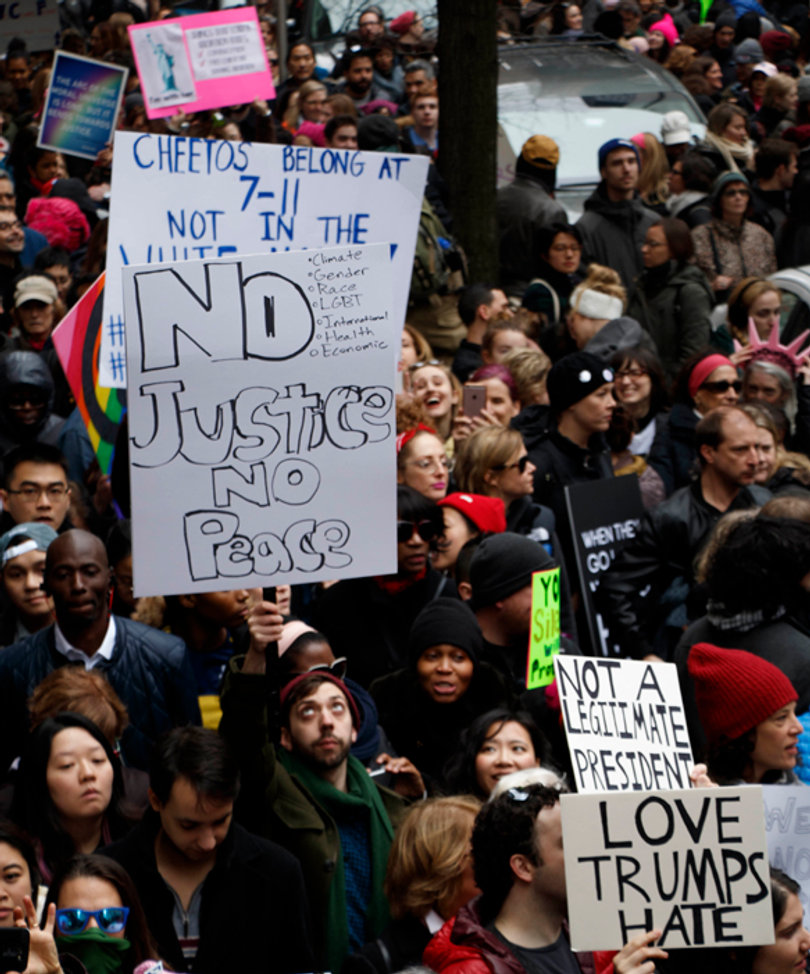 Millions of people participated in the Women's March, which is significantly higher than the number of people who attended Donald Trump's inauguration.