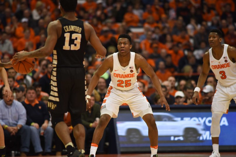Tyus Battle managed a steal on Tuesday night.