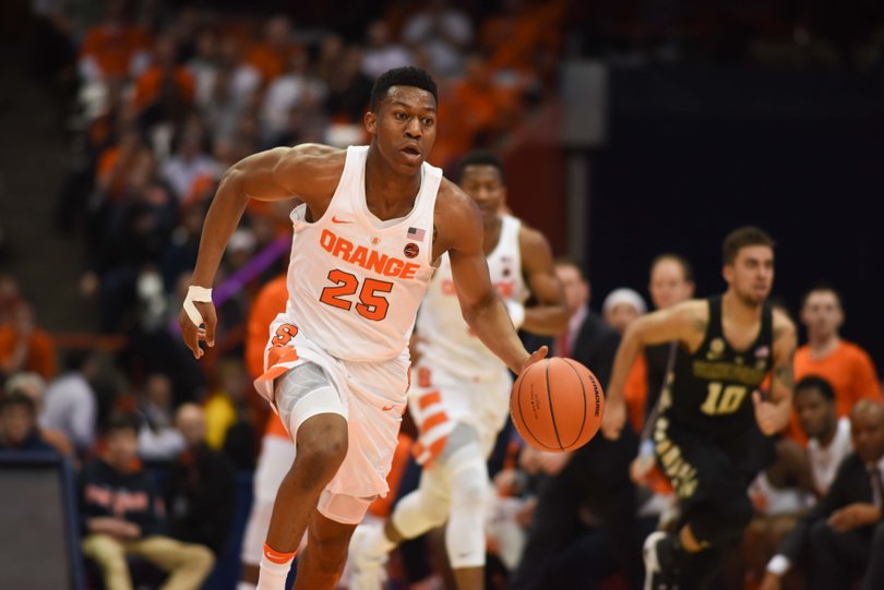 Since inserting Tyus Battle back into the starting lineup on Dec. 27 against Cornell, the star freshman guard hasn't let go. This was his ninth consecutive start.