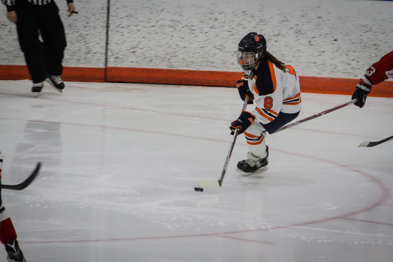 Syracuse could not halt the Colonials attack Friday night. 
