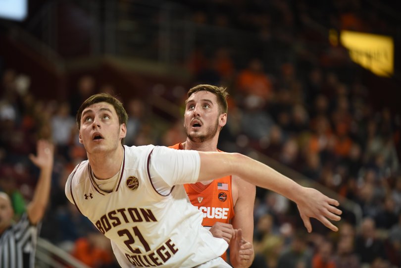 Syracuse tallied 20 offensive rebounds to BC's 11, yet still lost by 15. 