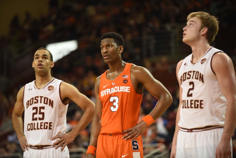 Despite shooting only 47 percent from the charity stripe, BC hit 16-of-26 from deep to SU’s mere 30 percent clip. 