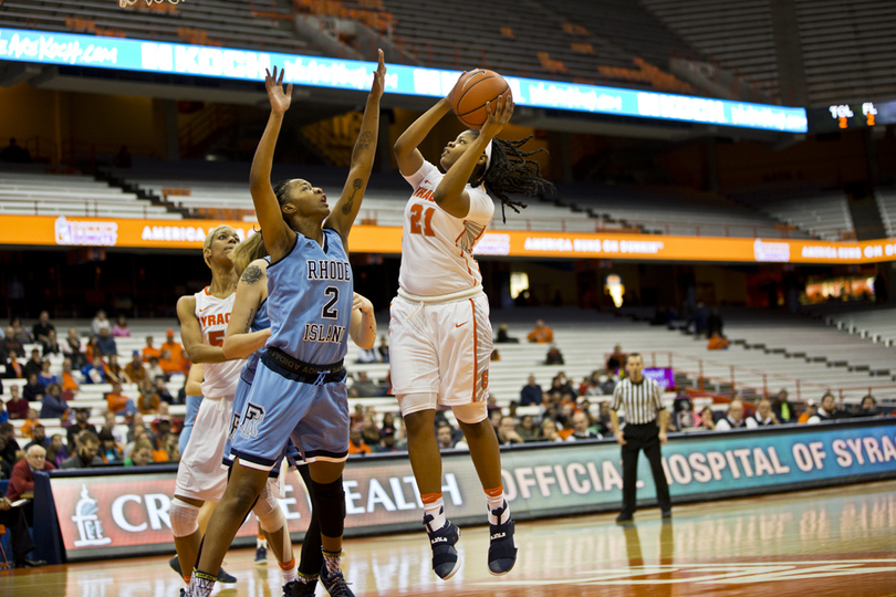 Freshman backup Desiree Elmore offers glimpses of promising career