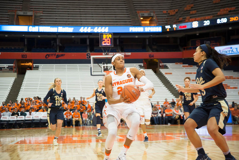 Brittney Sykes scored 25 points and grabbed six boards. She got to the line on seven different occasions. 