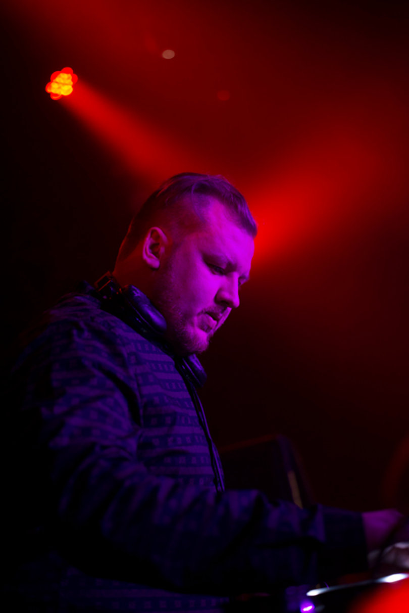 Arson Acts is a DJ originally from Russia. He opened for Audien Friday.