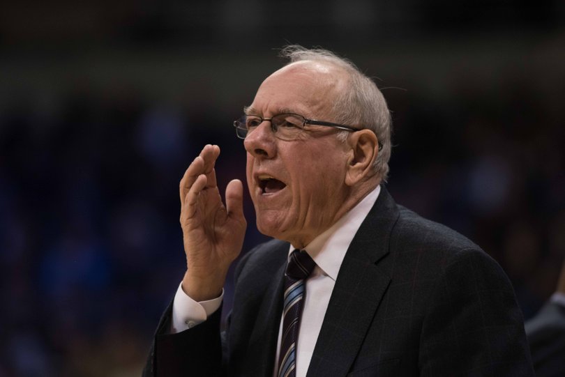 Boeheim has said in the past that his team struggles to press, but he went to it early in the second half.