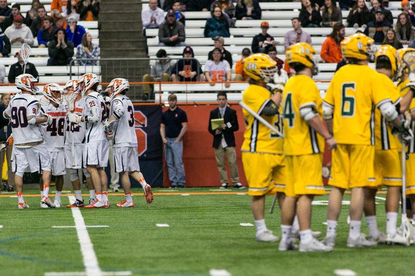 SU and Siena meet annually in mid-February. 