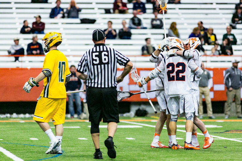 Jordan Evans and Nick Mariano assisted on 12 of the Orange's 19 goals.