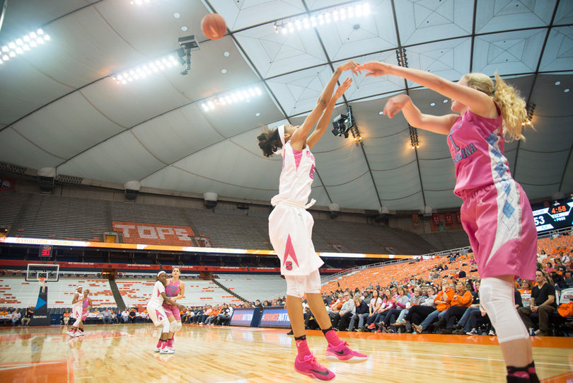 The Tar Heels committed 18 turnovers and SU scored 27 off of takeaways. 