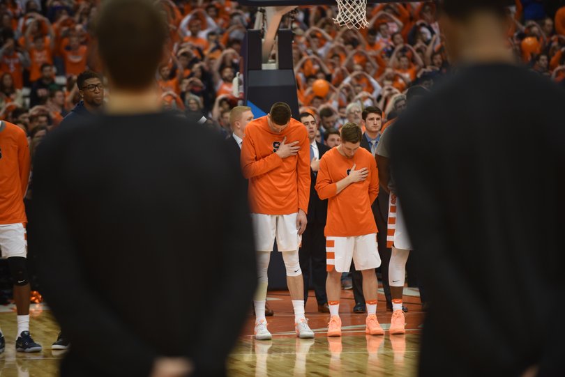 Boeheim: "These guys fight. They fight as hard as you can fight ... unbelievable effort."