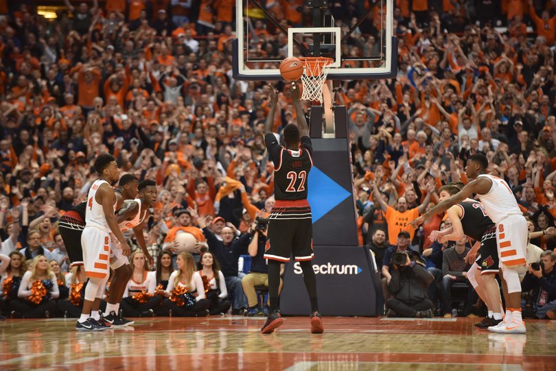 Louisville, which ranked No. 4 last week, hit only 16 of its 30 free-throw attempts, a shade over 50 percent. 