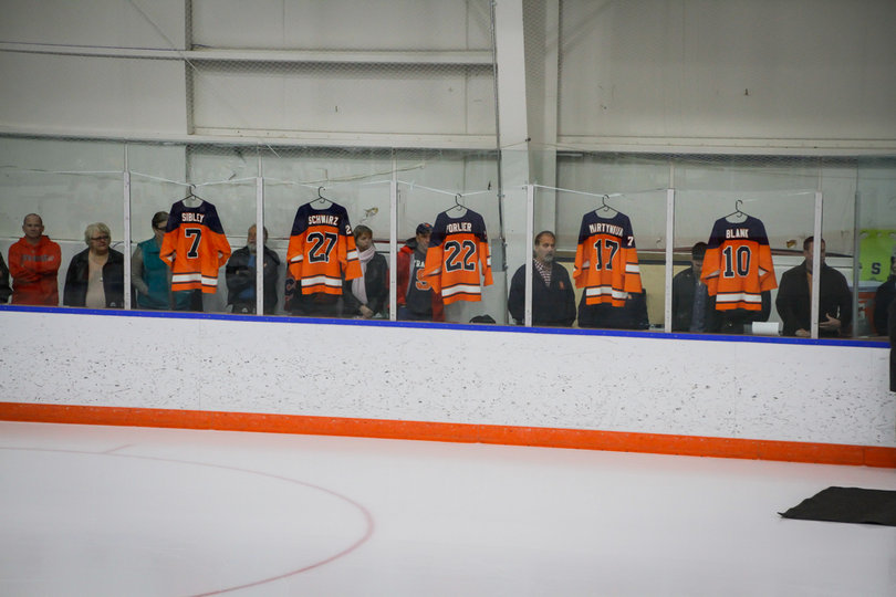 SU honored each of its seniors for Senior Day. 