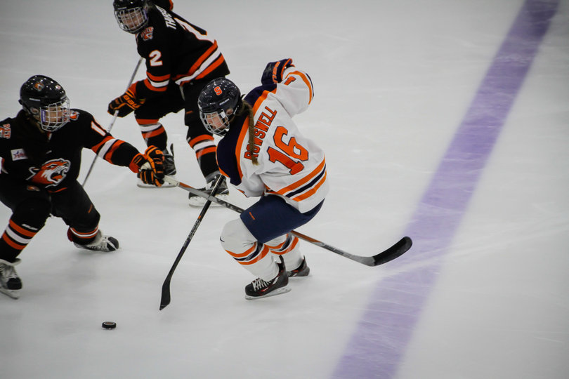 Sibley's goal came at the 7:01 mark in the first period. 