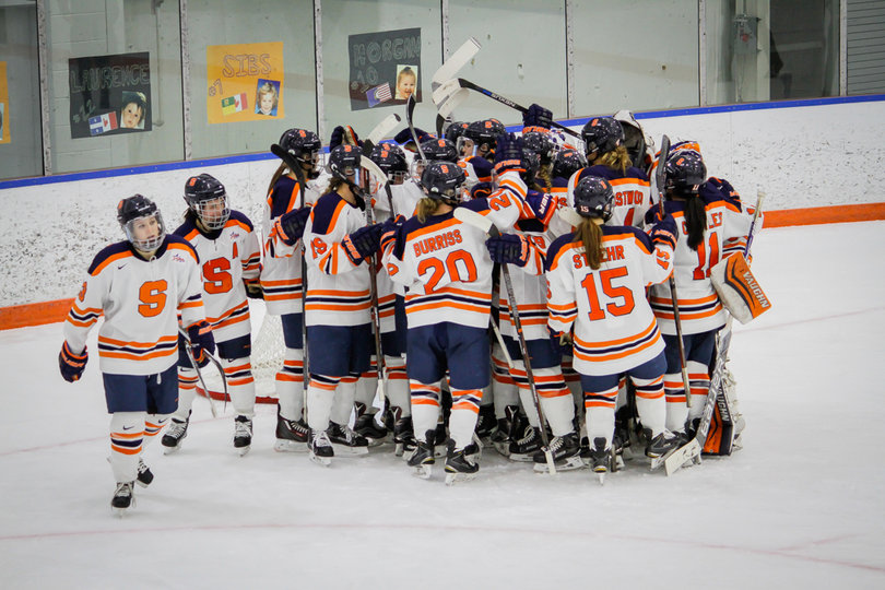 Syracuse finishes the regular season at Penn State next weekend. 