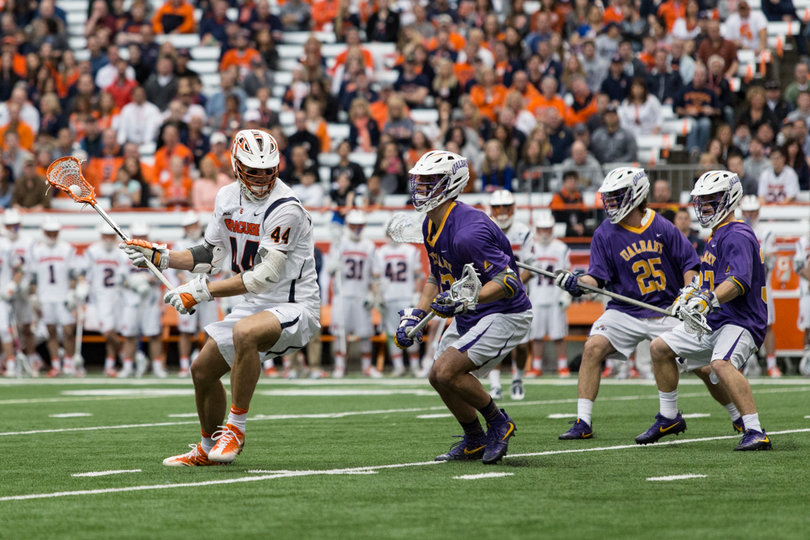 Matt Lane scored a goal to cut the lead to 6-4.
