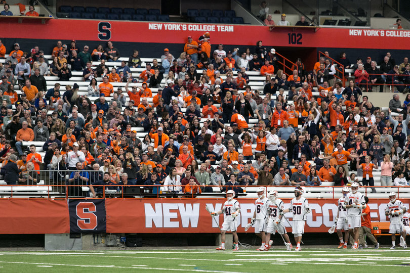 Plenty of fans came out for last year's NCAA tournament quarter rematch. 