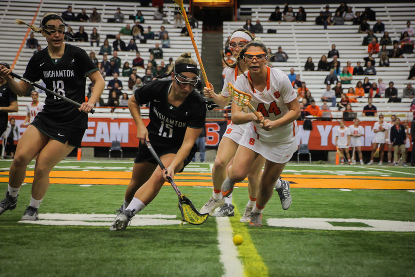 Midfielder Neena Merola scored twice. 