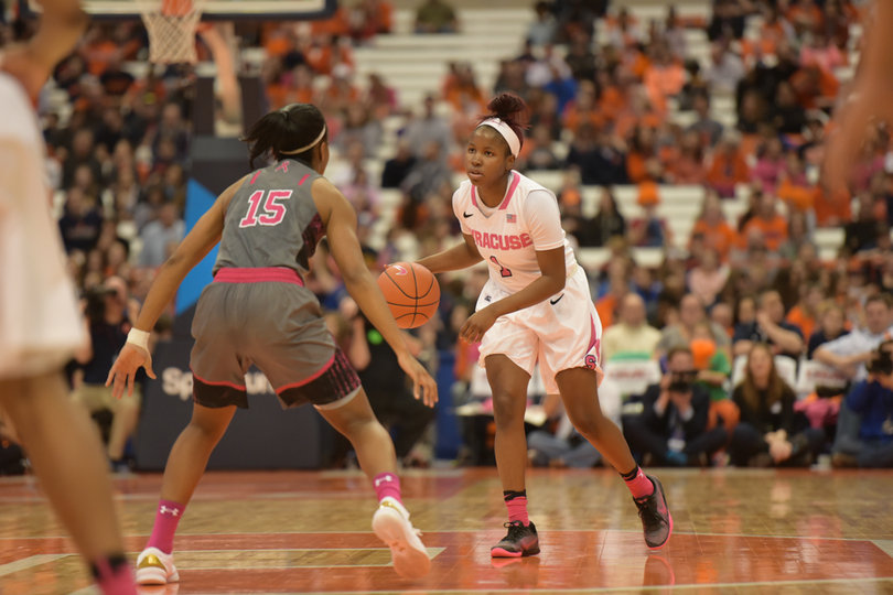 Peterson, the ACC's leading scorer, didn't hit the game-tying 3-pointer, but SU wouldn't have been in that position without her. 