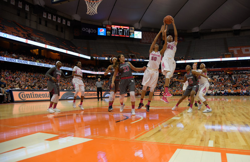 SU scored only three second-chance points. UND? The Irish put up 22 second-chance points. 