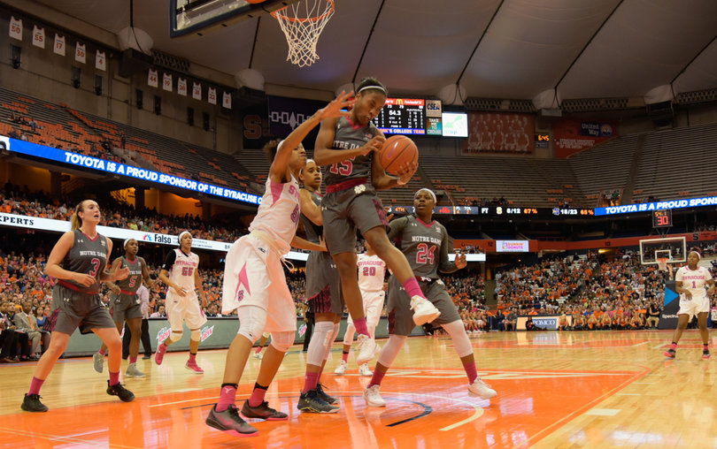 SU committed only 10 turnovers, but lost the rebounding battle and the game. 