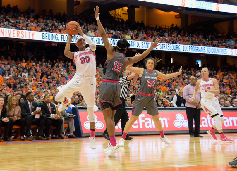 After near-upset of No. 5 Notre Dame, Syracuse moves up to No. 20 in Top 25