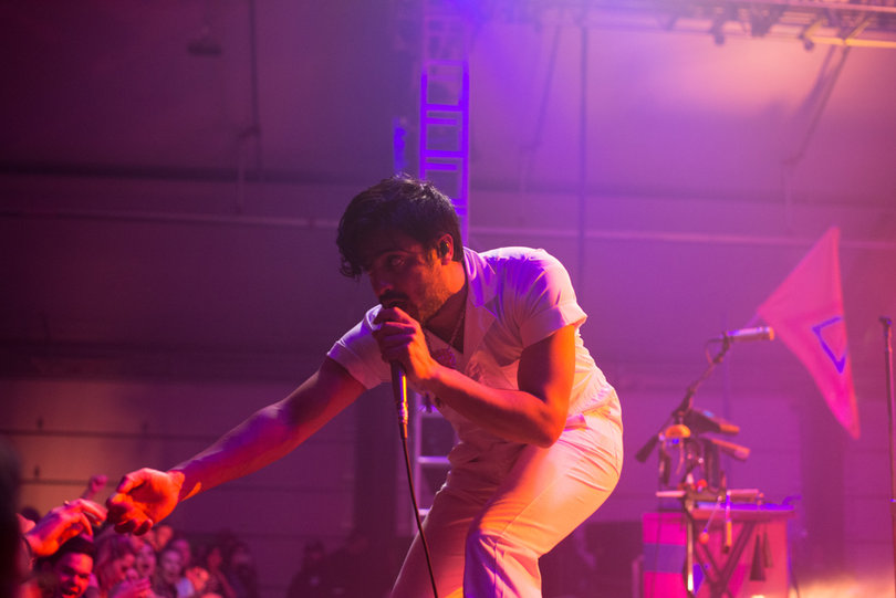 The band’s tour started off on the west coast, continuing through the country to the east coast.