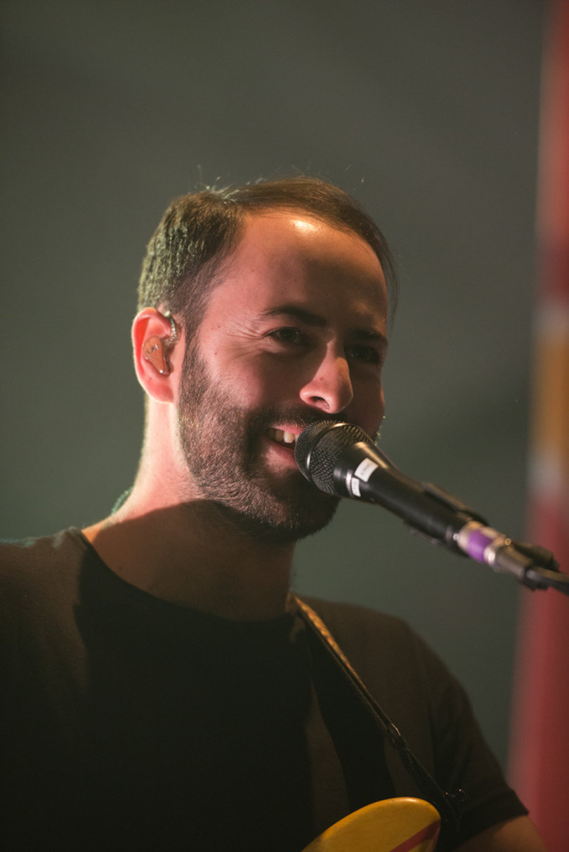 Young the Giant played a mix of old songs and new ones in its 18-song set.