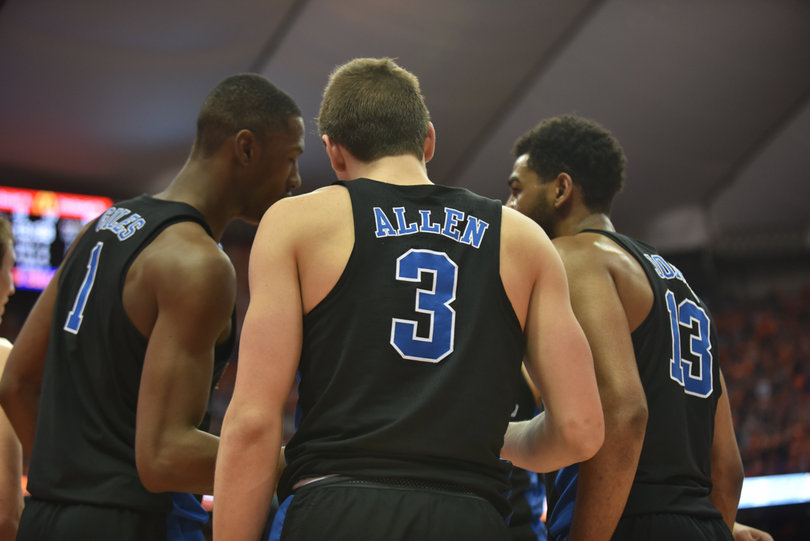 The Blue Devils entered Wednesday as one of the country's hottest teams, winners of seven straight. 