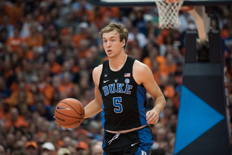 Sophomore guard Luke Kennard scored a team-high 23 points. 