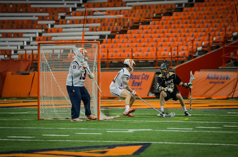 Nine different Army players scored a goal and four scored at least twice. 