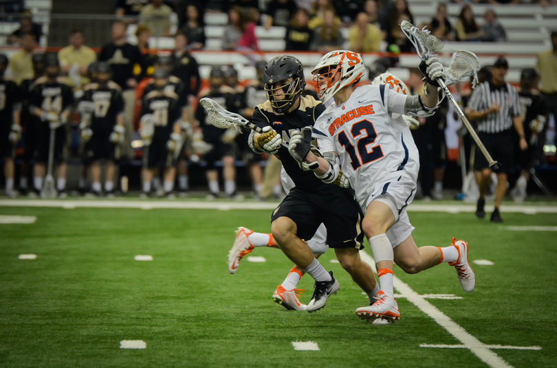 Freshman midfielder Jamie Trimboli had an assist in the game. On an Army fast break, he was caught playing defense, leading to a score.  