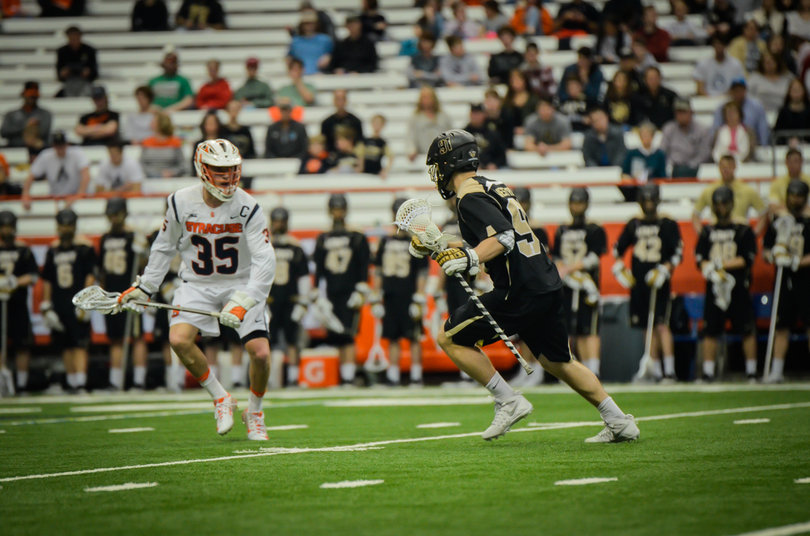 Paolo Ciferri looks to pass. 