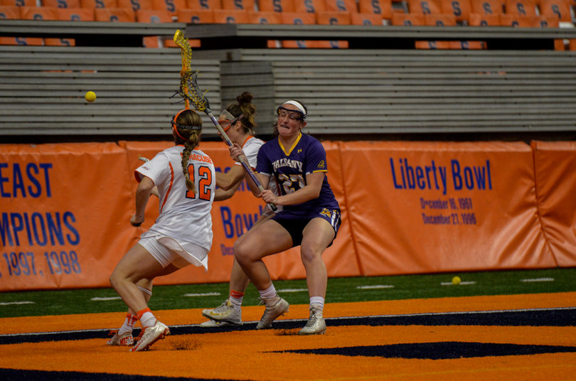 On Monday she led the team in goals. 