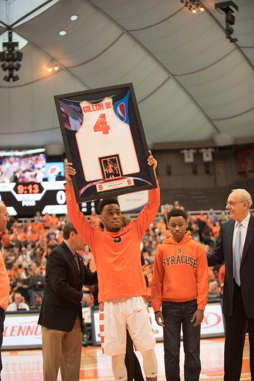 Gillon, Syracuse's savior at point guard. 