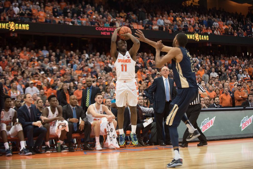 Adrian Autry missed one 3-pointer in the final minute of the game. 