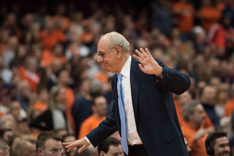 Syracuse shot 53.7 percent from the field in what's likely Boeheim's second-to-last Senior Day as a coach. 
