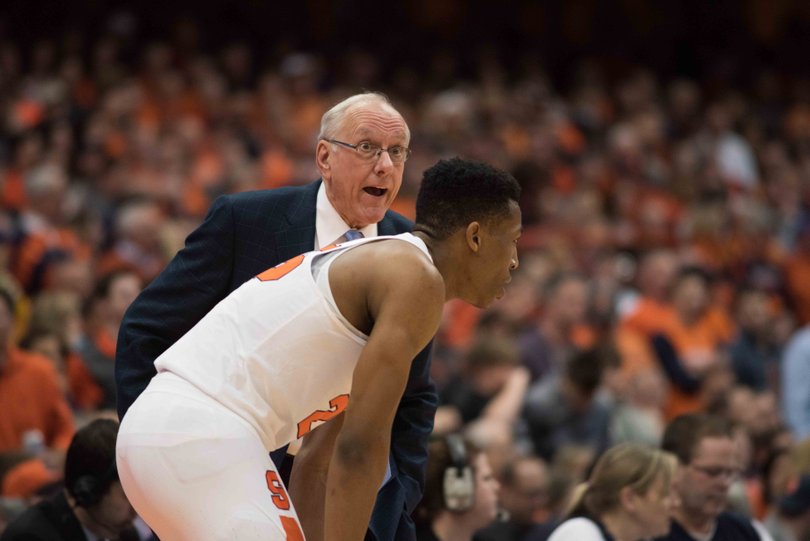 Boeheim said after the game that starting John Gillon and Taurean Thompson the second half of the season was risky. The decision paid off. 