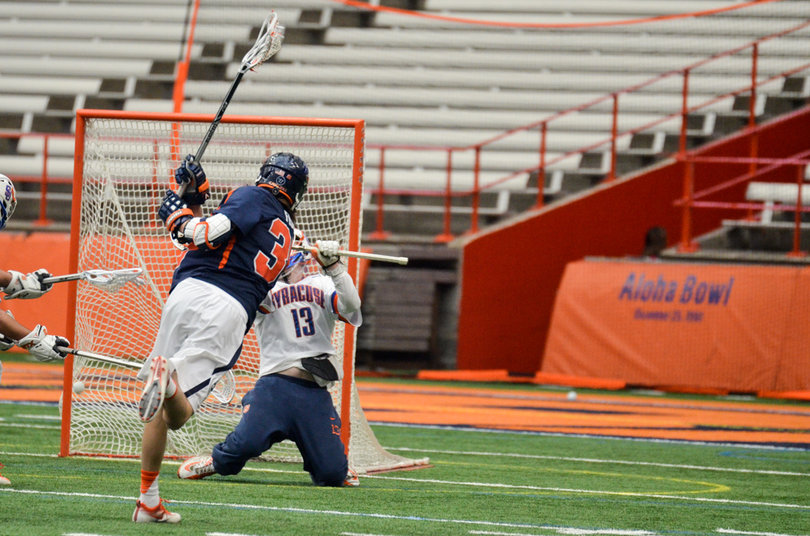 Molloy shut off the valve in the second half to give SU the time it needed to play back into it. 