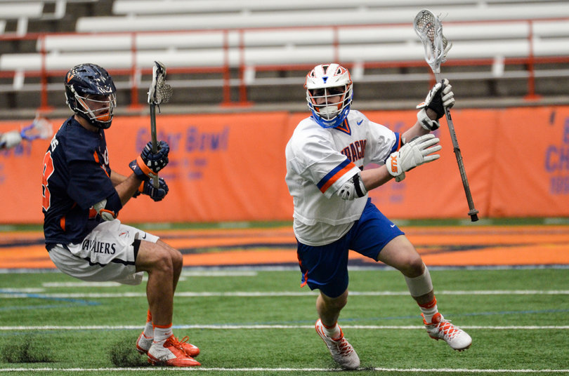 Syracuse has, excluding Siena, scored 13 goals in the first half and 24 in the second half this season.