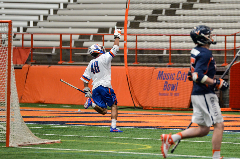 Salcido posted five points, including two goals in the second half