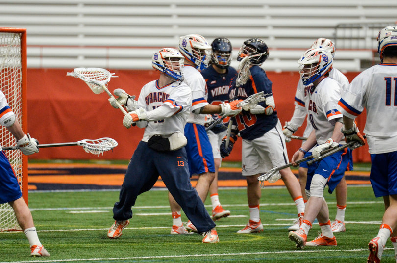 Molloy allowed 13 goals and made 12 saves.