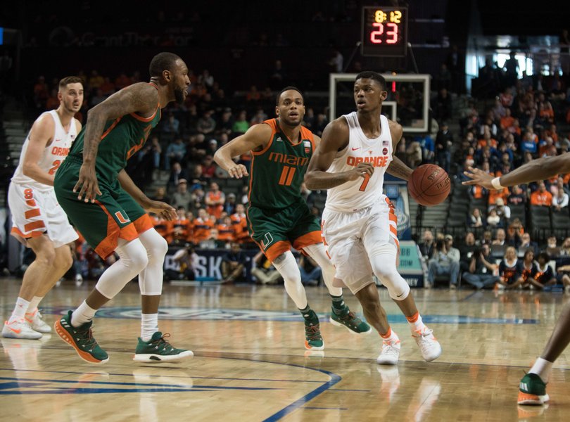 “We are universally felt to be, I think by everybody, the No. 1 conference in the country,” Boeheim said. “We finished seventh, tied for seventh. Other conferences are talking about getting 60 percent of their teams in the Tournament. If we’re the best conference in the country we should get more than 50 percent in the Tournament.”